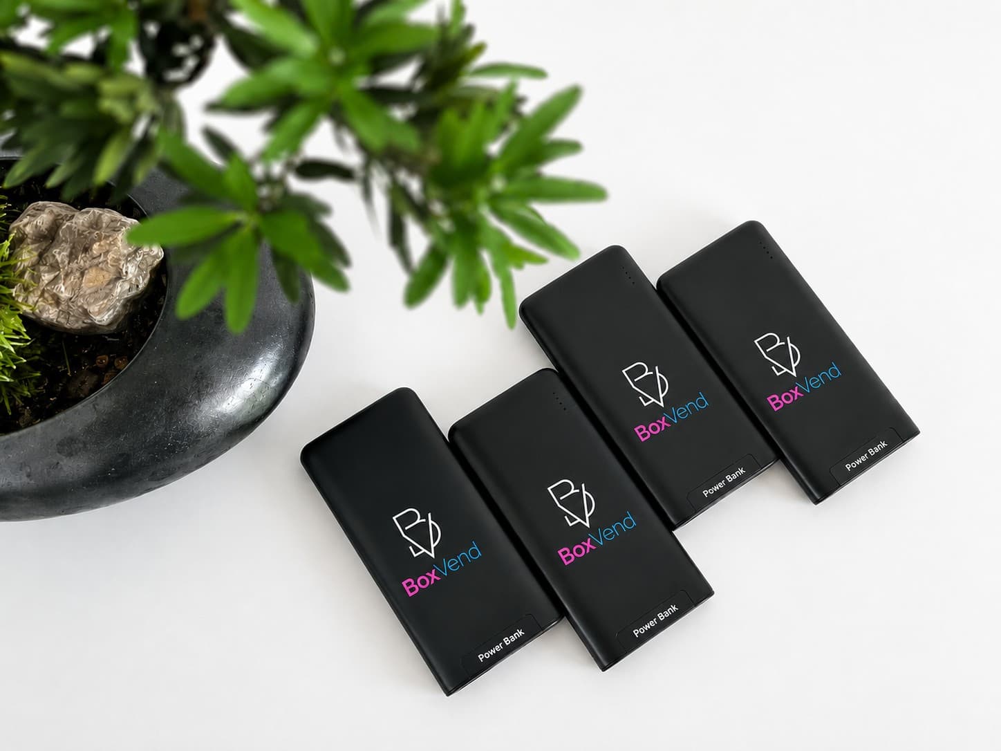 BoxVend branded portable power banks